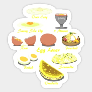 Egg lover Sticker